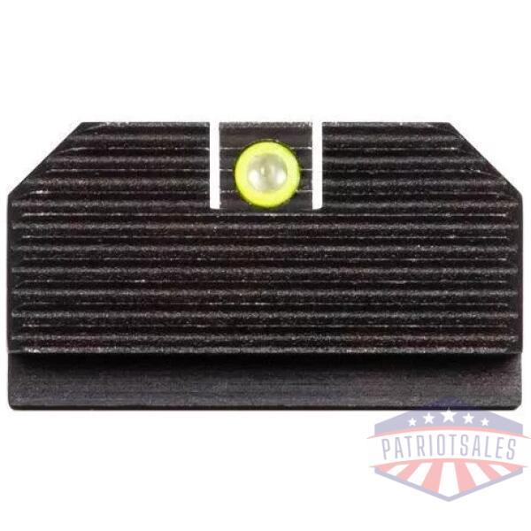 Night Fision Optics Ready Stealth Night Sight Set Yellow Front Blank Back for Glock