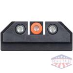 Night Fision Night Sight Set Orange Front Black Back for Taurus G3c/GX4