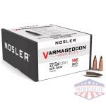 Nosler VarMageddon Rifle Bullets .22 cal .224" 55 gr FB-TIPPED 500/ct