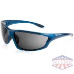 Smith & Wesson Major Full Frame Shooting Glasses Blue with Smoke Lens