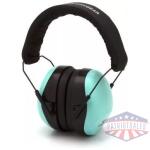 Pyramex VG80 Series Ear Muffs 25dB Teal