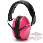 Pyramex VG90 Series Passive Earmuff 24dB Pink Clamshell