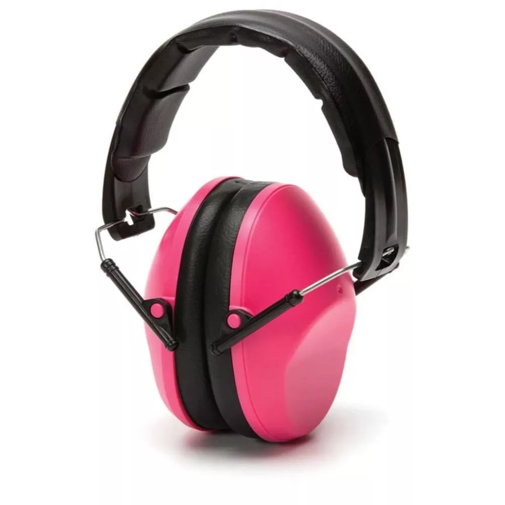 Https3A2F2Fmedia.chattanoogashooting.com2Fimages2Fproduct2Fpivgpm9010Pc2Fpivgpm9010Pc-1.Webp Pyramex vg90 series passive earmuff 24db pink clamshell - image 1