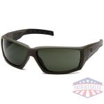 Pyramex Overwatch Shooting Glasses Black with Grey Lens Anti Fog