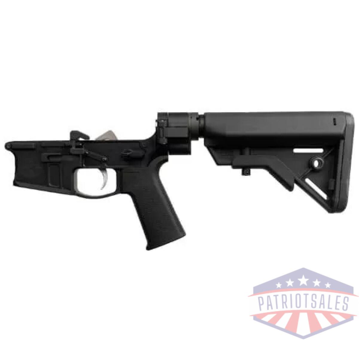 Shield arms sa-15 complete folding lower receiver w/rifle stock - black - image 1