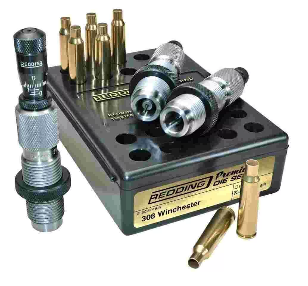 Https3A2F2Fmedia.chattanoogashooting.com2Fimages2Fproduct2Frb681482Frb68148.Webp Redding premium series deluxe 3-die set. 30-06 sprg - image 1