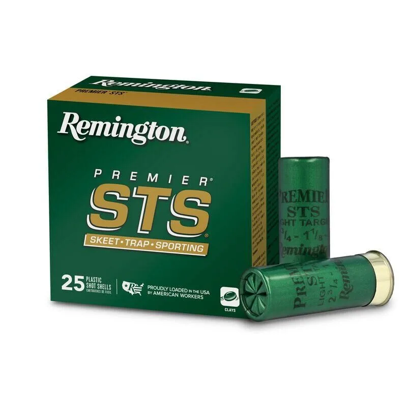 Https3A2F2Fmedia.chattanoogashooting.com2Fimages2Fproduct2Frt201122Frt20112-1 Remington premier sts target 12 ga 2 3/4" 2 3/4 dr 1 1/8 oz #8 1145 fps 25/ct - image 1