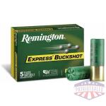 Remington Express Magnum Buckshot Shotgun Ammo 12 ga 3" 4 dr 41 plts #4B 1225 fps 5/ct