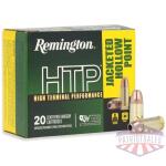 Remington HTP Handgun Ammunition 9mm Luger 147gr JHP 990 fps 20/ct