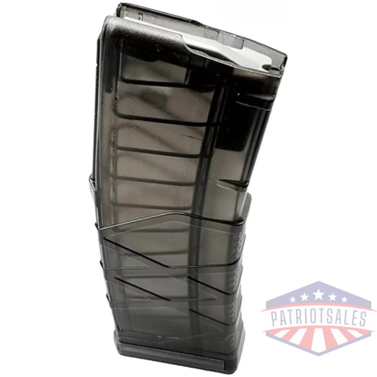Sds imports ar-15 magazine. 223/5. 56/. 300 blk anti-tilt follower polycarbonate smoke 30/rd - image 1