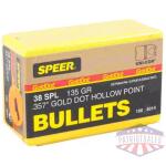 Speer Gold Dot Personal Protection Handgun Bullets .44 cal .429" 210 gr GDHP 100/ct
