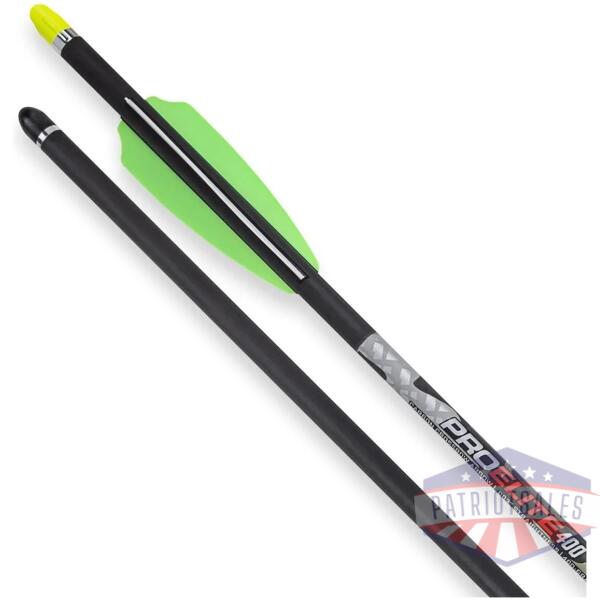 TenPoint Pro Elite 400 Carbon Arrows 20" w/ Alpha-Nock HP .003"  3/pk