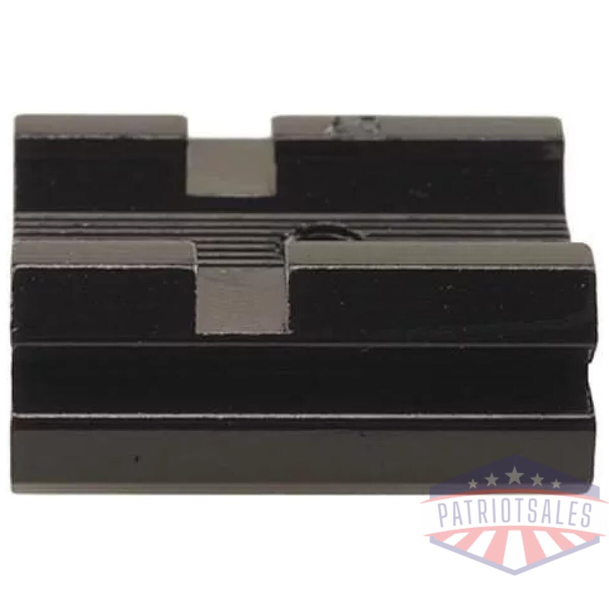 Weaver standard top mount aluminum scope base - gloss black - #67 - rear garcia tikka savage - image 1