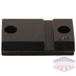 Weaver Grand Slam Steel Top Mount Scope Base - Matte Black - #S46 - Anschutz 1568 FRONT #S46