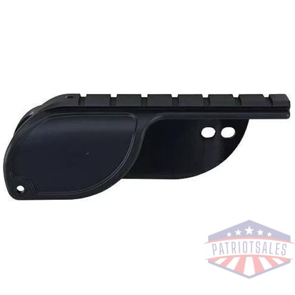 Weaver No Gunsmith Saddle Saddle Shotgun Mount - Mossberg 500 & 835 12-Gauge Only - Matte