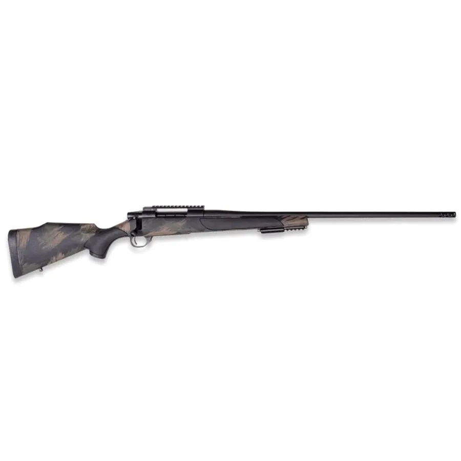 Https3A2F2Fmedia.chattanoogashooting.com2Fimages2Fproduct2Fxbvbh223Rr2B2Fxbvbs65Ppr6B2-1 Weatherby vanguard black hills rifle. 223 rem 5rd capacity 20" heavy barrel black polymer stock w/green & tan paint - image 1