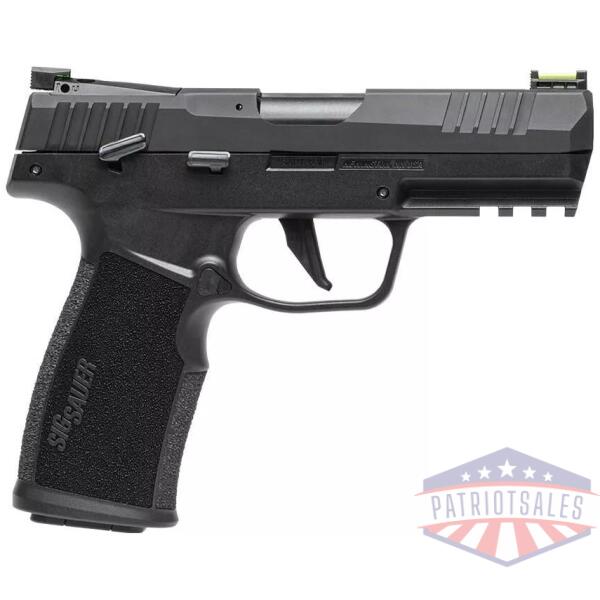 Sig Sauer P322 Handgun .22 LR 10rd Magazines (2) 4" Barrel Black Optics Ready Fiber Optic Sights