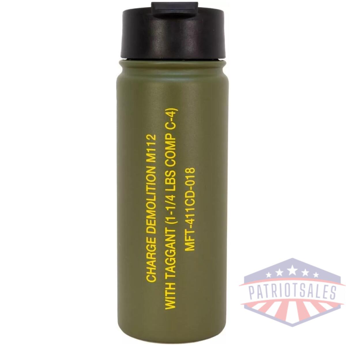 Mission first tactical m112 demo charge flip top bottle 16 oz - image 1