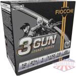 Fiocchi 3 Gun Match Shotshells 12ga 2-3/4" 1oz 1170 fps #7.5  25/ct