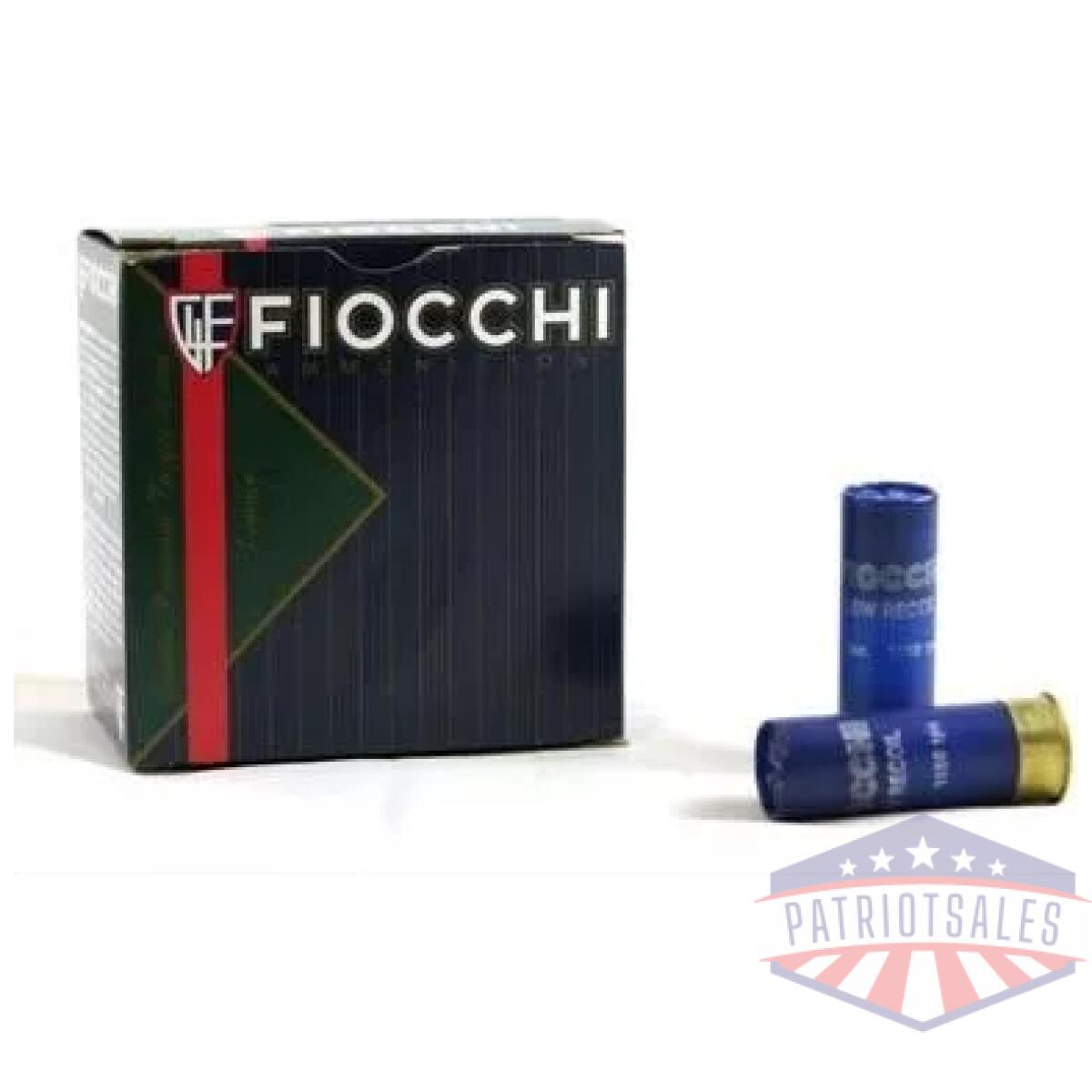 Fiocchi 12ga 2 3/4" 1oz #8 shot little rino 1250fps 25rd - image 1
