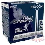 Fiocchi High Velocity Shotshells 20 ga 2-3/4 1oz 1220 fps #9 25/ct