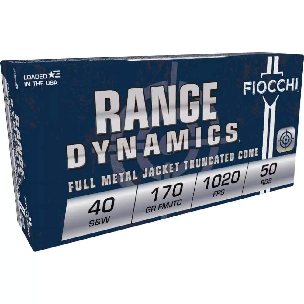 Https3A2F2Fmedia.chattanoogashooting.com2Fimages2Fproduct2Fxn40Swa2Fxn40Swa-1 Fiocchi pistol shooting dynamics handgun ammunition. 40 s&w 170 gr fmj 1020 fps 50/box - image 1