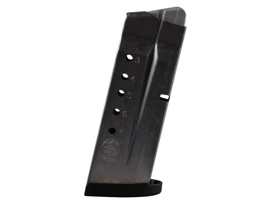 Https3A2F2Fmedia.chattanoogashooting.com2Fimages2Fproduct2Fzmsmi262Fzmsmi26 Promag s&w m&p shield magazine 9mm luger blued steel 7/rd - image 1