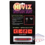 HIVIZ SHOTGUN FRONT SIGHT - MAGNETIC RIB .171-.265" RED - Image 2