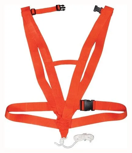 HS DEER DRAG DELUXE BODY - HARNESS STYLE SAFETY ORANGE