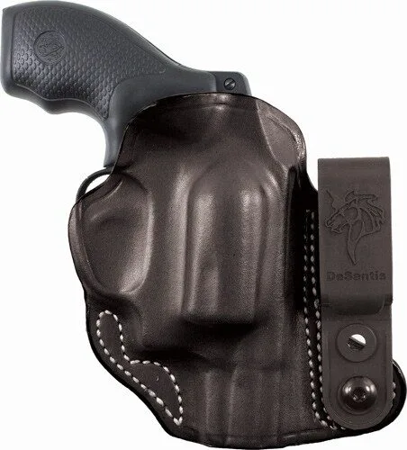 113Ba02Z0 Desantis flex-tuk holster iwb - tuckable lther j-frame 2" blk - image 1