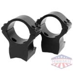 BROWNING X-LOCK MOUNTS 1" HIGH - 2PC BLACK MATTE FOR X-BOLT