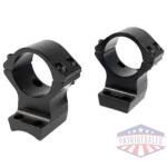 BROWNING X-LOCK MOUNTS 1" HIGH - 2PC BLACK GLOSS FOR X-BOLT