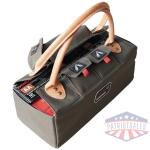 GPS SHOTGUN SHELL TOTE HOLDS - 6 12 GA. BOXES OLIVE GREEN