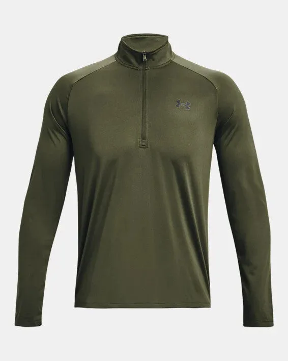 1328495392Lg.webp Men's ua tech â½ zip long sleeve - image 1