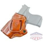 DESANTIS CRISS-CROSS HOLSTER - OWB RH LEATHER SIG P365 TAN - Image 2