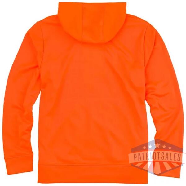 browning tech hoodie ls - blaze orange x-large