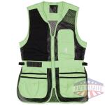 BROWNING MESH SHOOTING VEST R- - HAND WOMEN'S LG BLACK/NEOMINT - Image 2