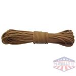 RED ROCK 550 PARACHUTE CORD - 50 FEET COYOTE