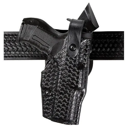 6360-832-481 Model 6360 als/sls mid-ride, level iii retention duty holster for glock 17 gens 1-4 w/ light - image 1