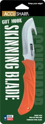 ACCUSHARP GUT-HOOK KNIFE 3.5" - BLADE NON SLIP GRIP - Image 2