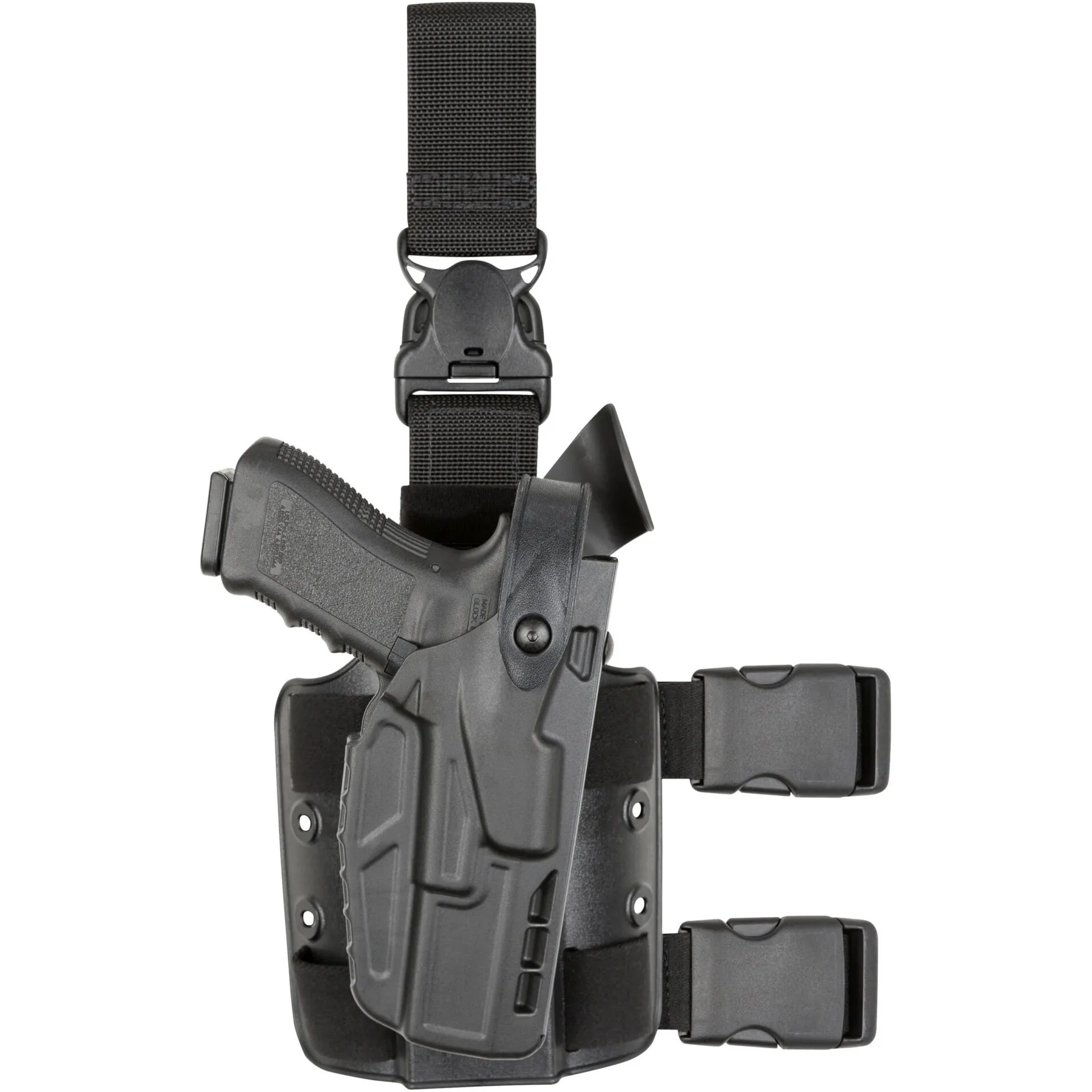 7305-8325-411 Model 7305 7ts als/sls tactical holster with quick release for glock 17 w/ light - image 1