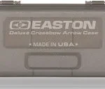 EASTON DELUXE CROSSBOW BOLT - BOX HOLDS 12 XBOW BOLTS GREY