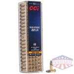 CCI SUBSONIC 22LR 40GR LEAD-HP - 1050FPS 100RD 50BX/CS