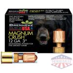 brenneke usa magnum crush 12ga - 3" 1-1/2oz slug 5rd 50bx/cs