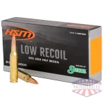 hsm low recoil 6.5 cm 140gr - sbt 20rd 25bx/cs