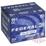 FEDERAL 22LR 36GR HP 1260FPS - 325RD 10BX/CS