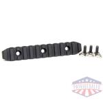 ODIN M-LOK 12 SLOT ACCESSORY - RAIL BLACK ALUMINUM