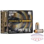 FEDERAL PREMIUM 40 SW 180GR - HST JHP 20RD 10BX/CS - Image 2
