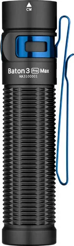 Baton3Promaxbkc Olight baton 3 pro max cw - flashlight black - image 1