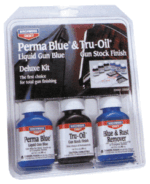 B/C DELUXE PERMA BLUE/TRU-OIL - COMPLETE FINISHING KIT